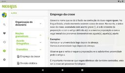 Captura de tela do apk Dicionário Michaelis Português 