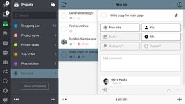 Nozbe: tareas y proyectos captura de pantalla apk 10