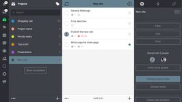 Nozbe: tareas y proyectos captura de pantalla apk 