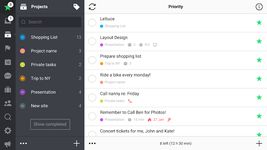Nozbe: tareas y proyectos captura de pantalla apk 8