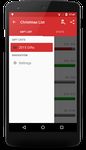 Скриншот  APK-версии Christmas Gift List