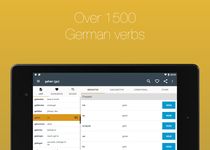 Verbes Allemands capture d'écran apk 12