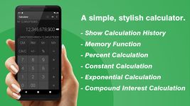 Une calculatrice simple&jolie capture d'écran apk 5