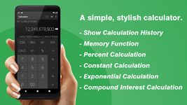 Скриншот 4 APK-версии Простой и стильный калькулятор