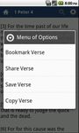 Captura de tela do apk Holy Bible (KJV) Offline 1
