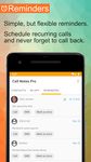 Captură de ecran Call Notes Pro apk 2