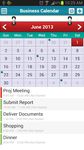 Captură de ecran Business Calendar Event TODO apk 7