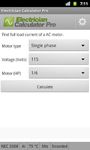 Elektriker Elektro-Calc Screenshot APK 3