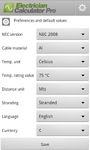 Elektriker Elektro-Calc Screenshot APK 
