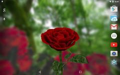 Captura de tela do apk 3D Rose Live Wallpaper Free 