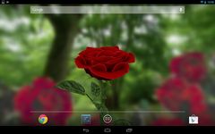 Captura de tela do apk 3D Rose Live Wallpaper Free 2