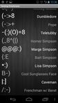 Captura de tela do apk Texting Emoticons 