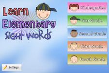 Learn Elementary Sight Words screenshot APK 7