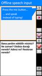 Скриншот 2 APK-версии Turkish Offline Translator Pro