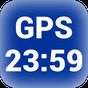 Icône de date et heure par GPS