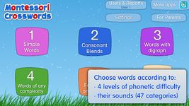 Screenshot 1 di Montessori Words &Phonics Free apk