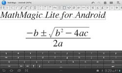 MathMagic Lite captura de pantalla apk 4