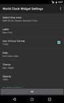 Скриншот 3 APK-версии World Clock Widget