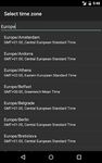 Скриншот 2 APK-версии World Clock Widget