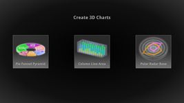 Скриншот  APK-версии 3D диаграммы Pro