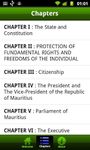 Captura de tela do apk mauritius constitution 1