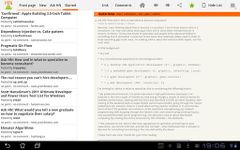 HackerNews HD+ for tablets zrzut z ekranu apk 2