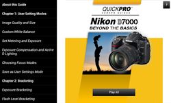 Captura de tela do apk Guide to Nikon D7000 Beyond 