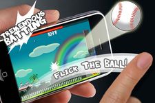 Картинка  Flick Home Run! baseball game