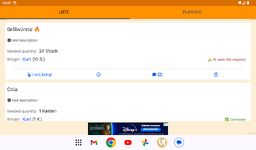 Mitbringliste Screenshot APK 7