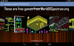 Speccy - ZX Spectrum Emulator capture d'écran apk 26