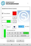 ภาพหน้าจอที่ 5 ของ SpiderControl MicroBrowser