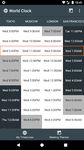 Screenshot  di World Clock Widget 2017 Free apk