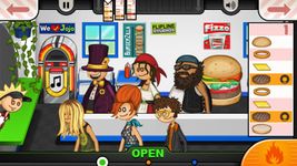 Captura de tela do apk Papa's Burgeria To Go! 2