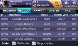 Скриншот 2 APK-версии Texas HoldEm Poker Deluxe