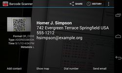 Скриншот 4 APK-версии Barcode Scanner
