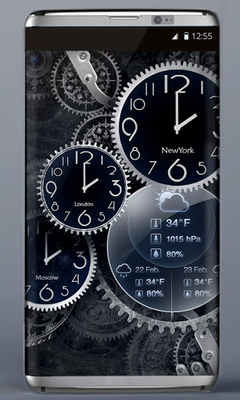 3d Wallpaper Iphone Clock Image Num 66