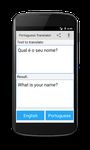 Screenshot  di portoghese traduttore apk
