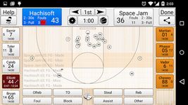 Скриншот 14 APK-версии Basketball Stat Tracker