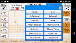 Скриншот 15 APK-версии Basketball Stat Tracker