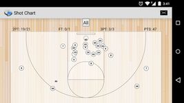 Скриншот 9 APK-версии Basketball Stat Tracker