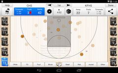 Скриншот 8 APK-версии Basketball Stat Tracker