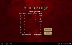 Скриншот 4 APK-версии Checkers Free
