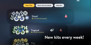 Tangkap skrin apk Real Drum: gendang elektronik 