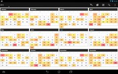 Business Calendar (달력)의 스크린샷 apk 2