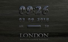 LONDON Digital Clock Widget screenshot apk 4