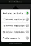 Captura de tela do apk Train Relaxation & Meditation 1