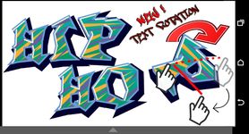 Graffiti Creador captura de pantalla apk 2