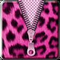 Pink Cheetah Zipper Lockscreen Simgesi