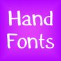 Ícone do apk Hand Fonts para FlipFont livre