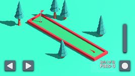 Captura de tela do apk Cartoon mini golf jogo 3D 3